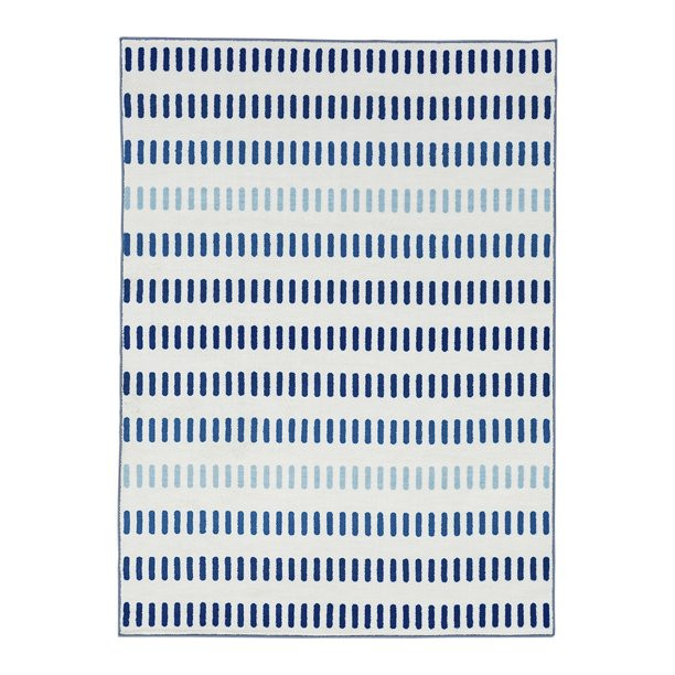 Gap Home Kids Ombre Lines Kids Area Rug, Blue, 5'2"x7' - Walmart.com | Walmart (US)