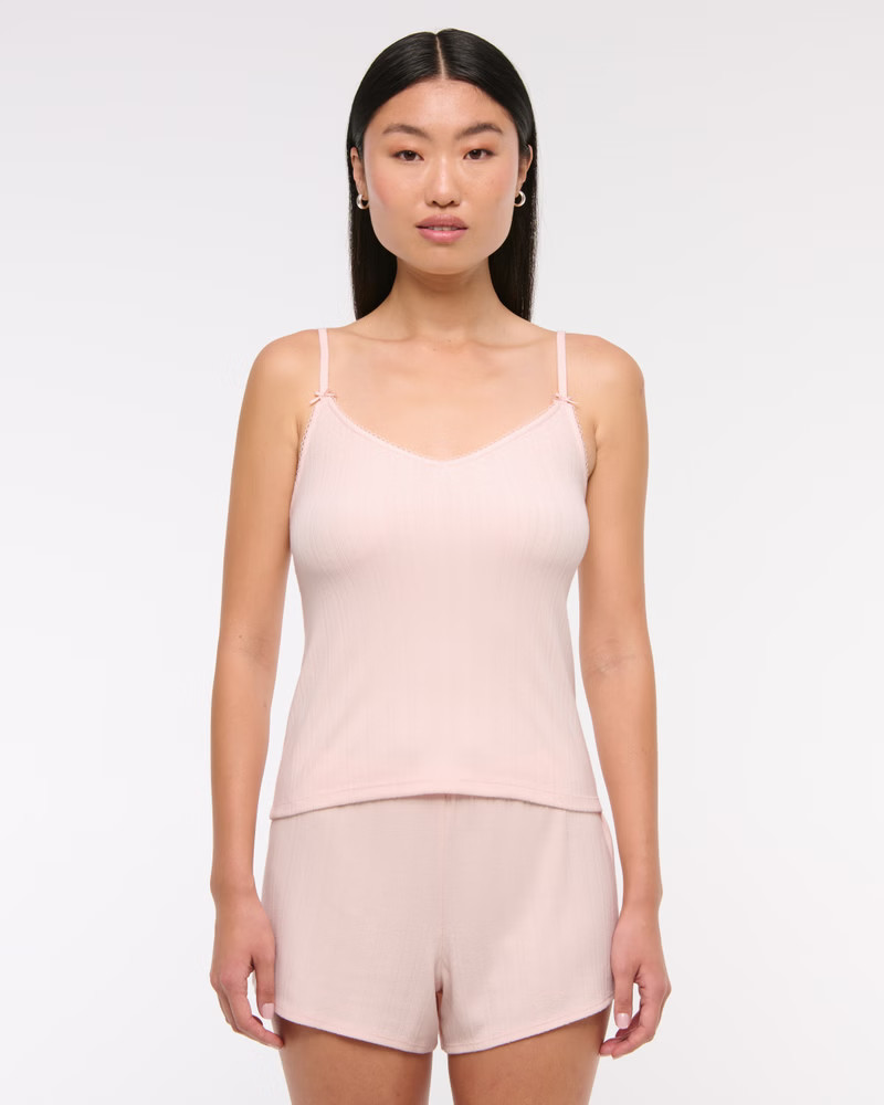 Pointelle Sleep Cami | Abercrombie & Fitch (US)