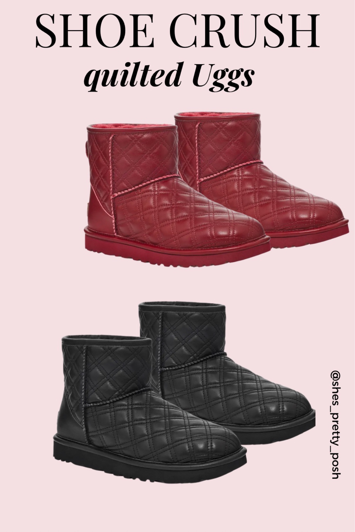 I absolutely LOVE my quilted Ugg boots! They are back! #ugg #boots #quilted #leather

#LTKshoecrush #LTKSeasonal #LTKstyletip