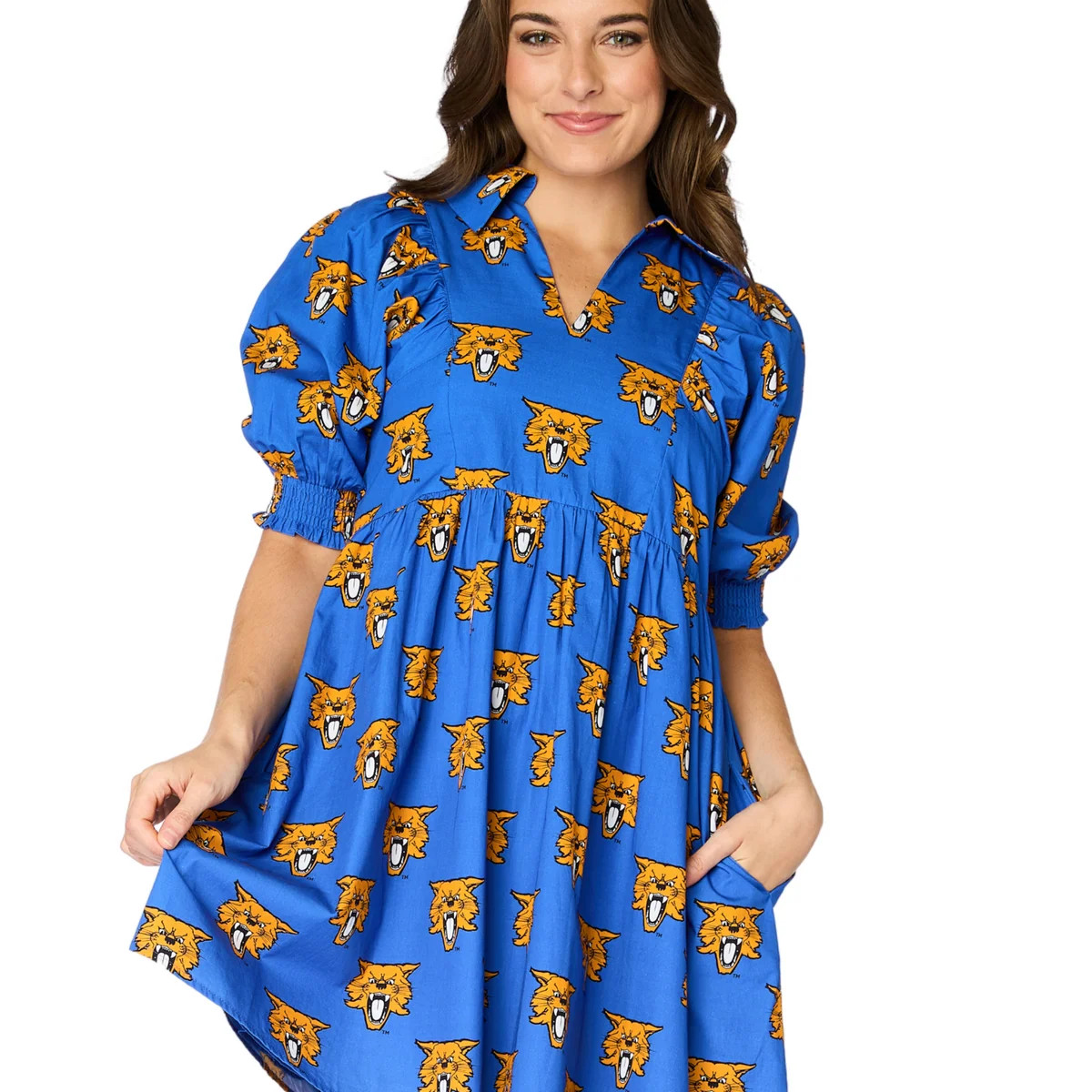 The Wildcats Poplin Dress | Stewart Simmons