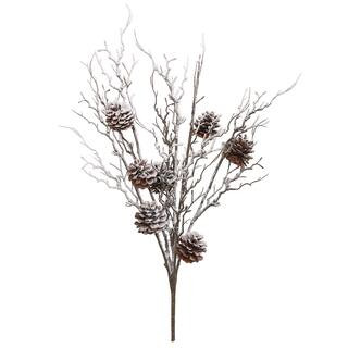 Snowy Pinecone Branch Bush by Ashland® | Michaels | Michaels Stores