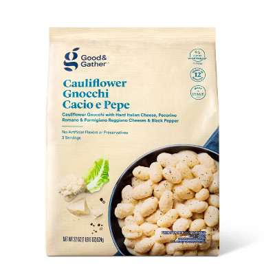 Target/Grocery/Frozen Foods/Frozen Meals & Entrees‎Shop all Good & GatherFrozen Cauliflower Gno... | Target