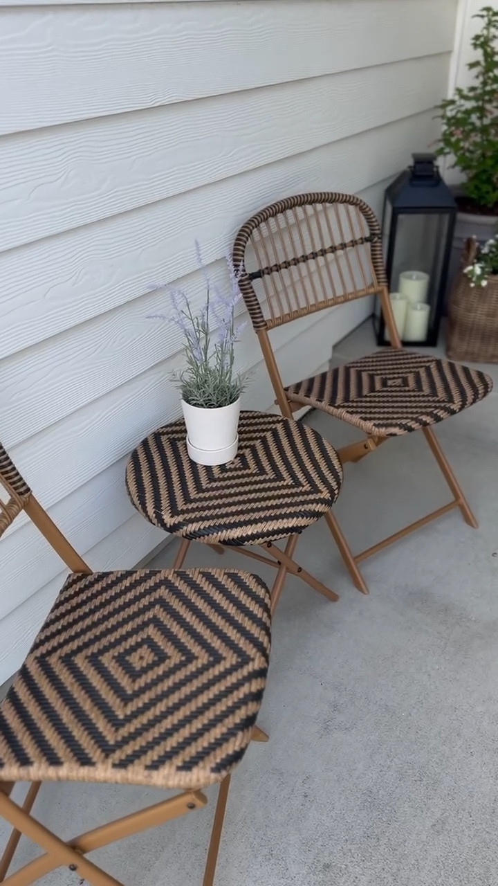 The sweet little bistro moment! I added this set to our front porch, but I also grabbed a few others for quick pop up moments when hosting! 

#LTKStyleTip #LTKHome #LTKSeasonal