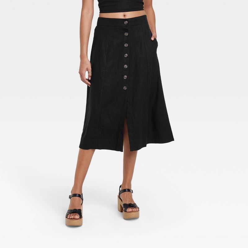Women's Utility Midi A-Line Skirt - Universal Thread™ | Target