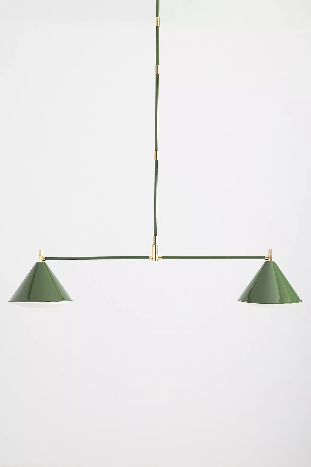 Greenwich Enameled Metal Chandelier | Anthropologie (US)
