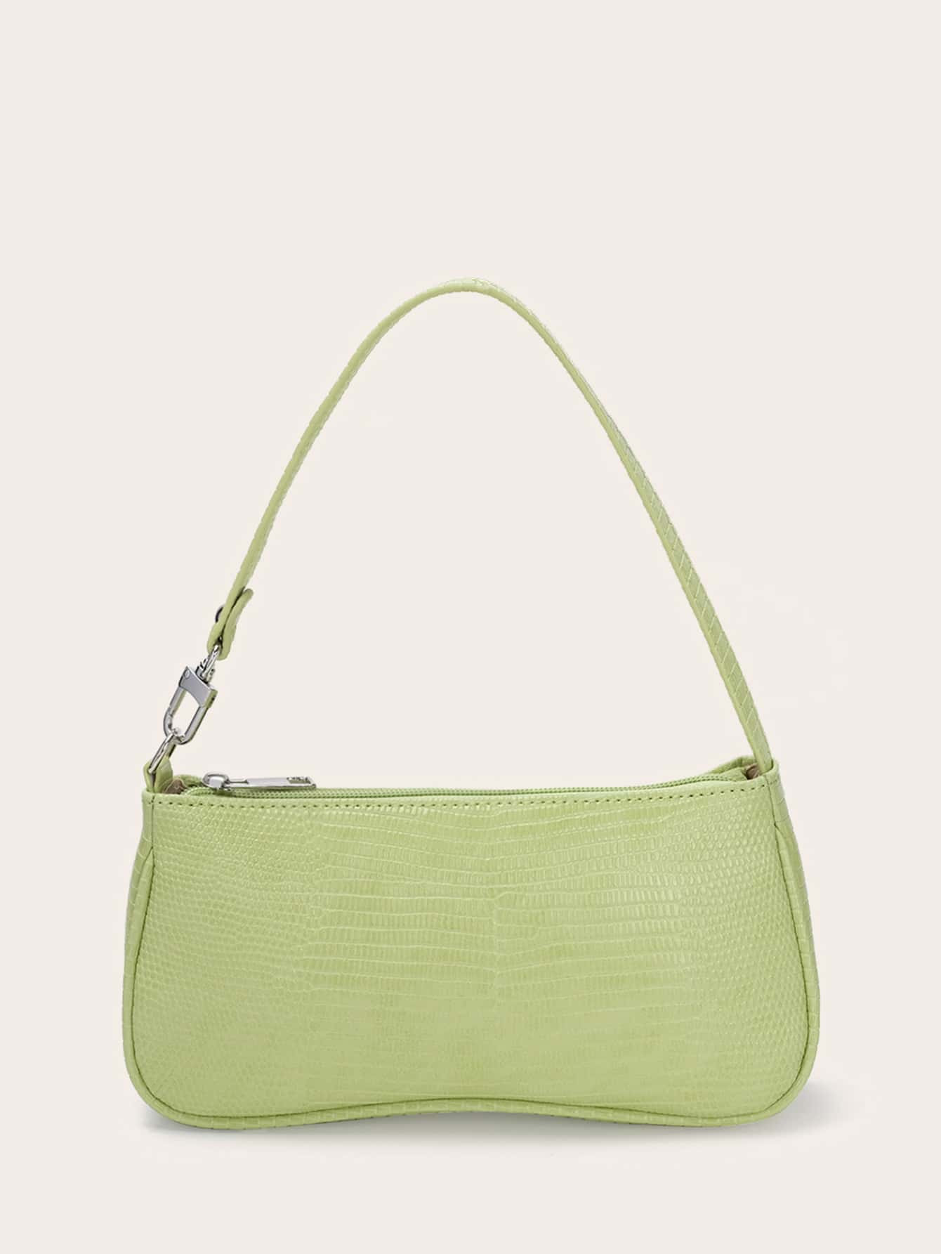 Textured Baguette Bag | SHEIN