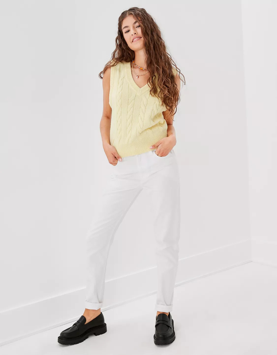 AE Cropped Sweater Vest | American Eagle Outfitters (US & CA)