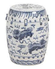 13x17 Lion Decorative Stool | TJ Maxx