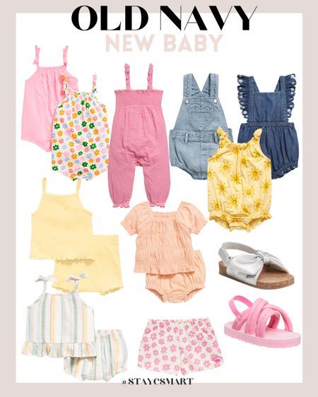 Old Navy baby - baby summer - baby spring - baby girl outfit ideas - baby clothes 

#LTKBaby #LTKSeasonal #LTKStyleTip