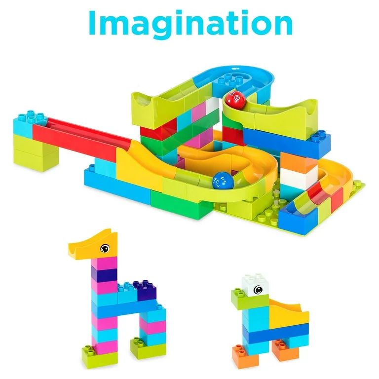 Best Choice Products 97-Piece Marble Maze Run Racetrack Puzzle Construction Game Set STEM Toy w/ ... | Walmart (US)
