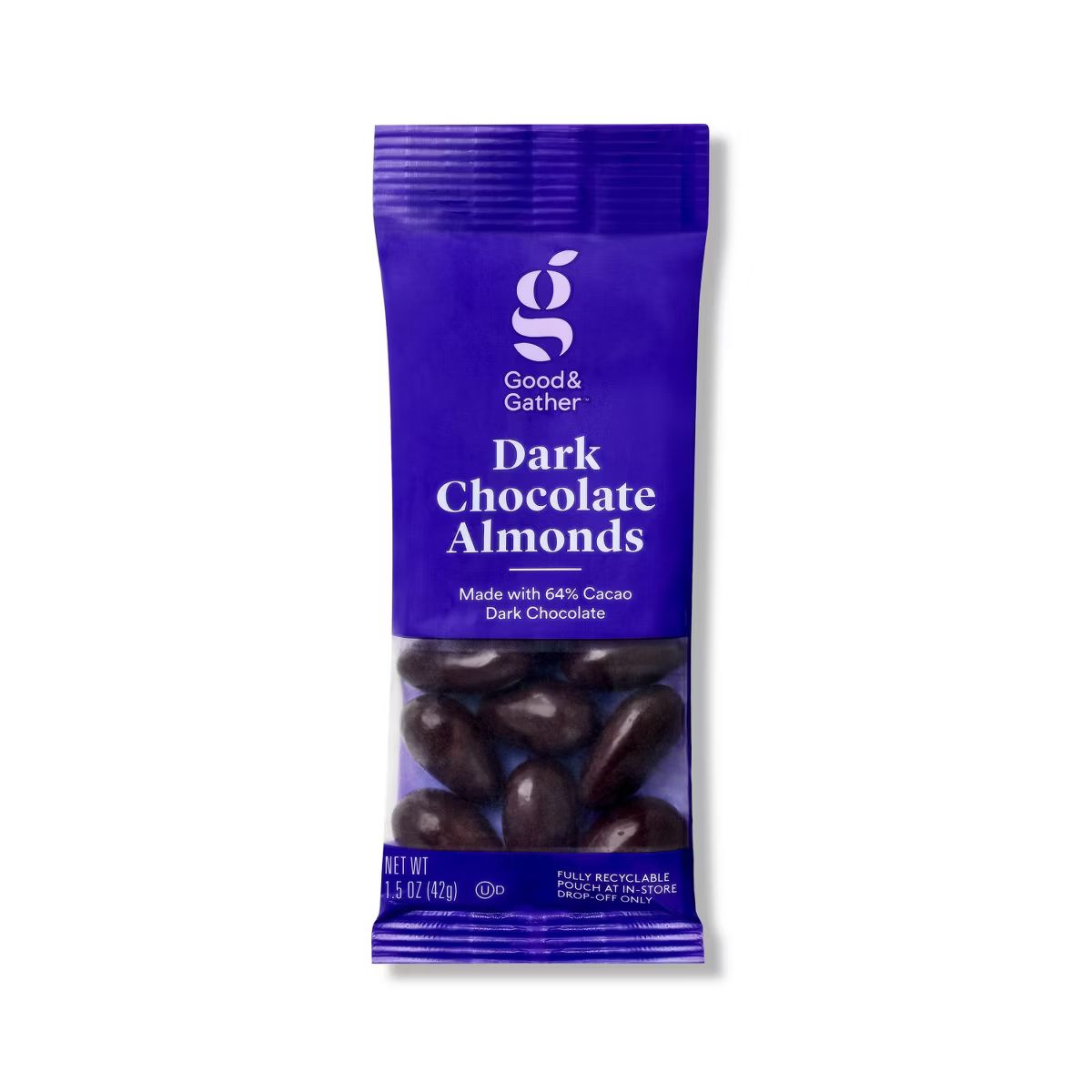 Dark Chocolate Covered Almonds - 1.5oz - Good & Gather™ | Target