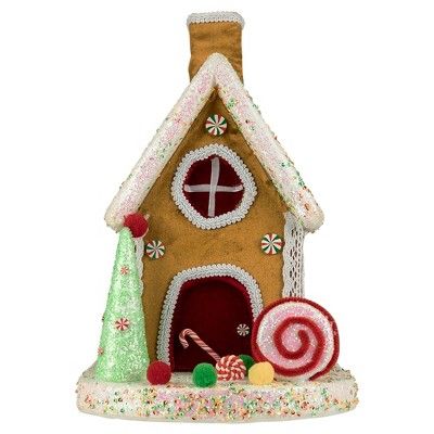 Northlight 13" Gingerbread Candy House Christmas Decoration | Target