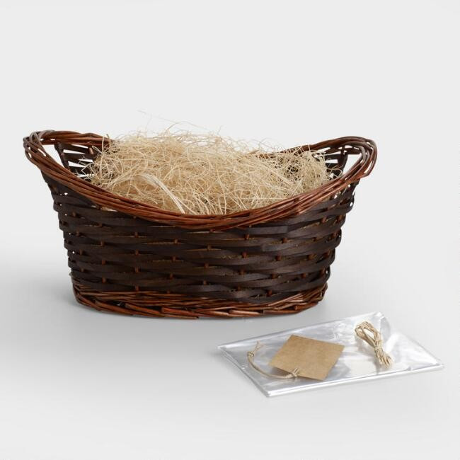 Brown Gift Basket Kit | World Market