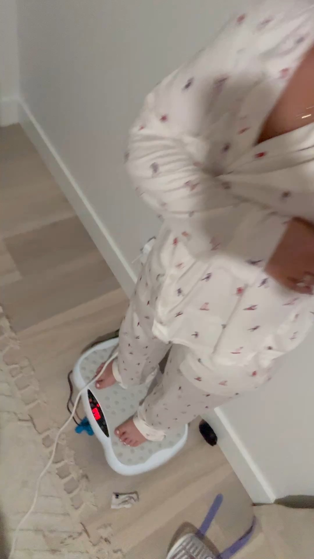 My vibration plate! Enhanced muscle activation, improved circulation, increased flexibility, and boosted metabolism. Vibration plates can also help improve bone density, reduce muscle soreness, enhance balance

#LTKfitnessgoals #LTKdayinmylife