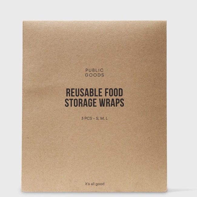 Reusable Food Storage Wraps | Public Goods