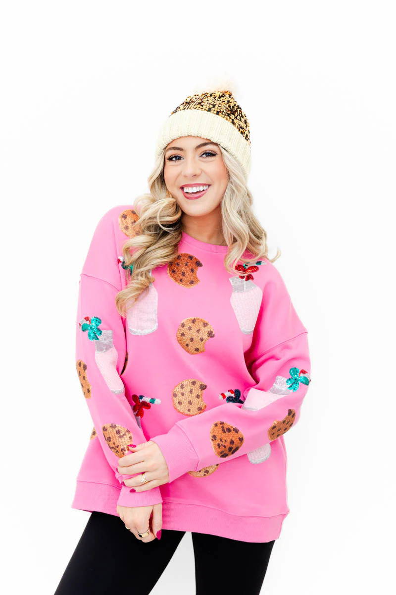 Cozy Cookie Crush Sweatshirt | Whiskey Darling Boutique