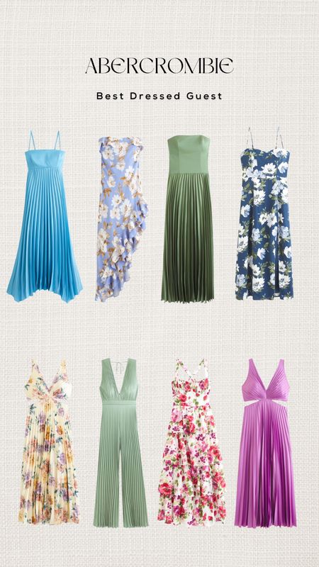 Rounding up some beautiful wedding guest dresses from @abercrombie during the LTK Spring Sale this weekend! Copy the discount code here in the LTK app to take advantage of the sale 💗 I am 5’7” and usually wear a size XS in most things at Abercrombie. #abercrombiepartner 

#LTKwedding #LTKSeasonal #LTKSpringSale