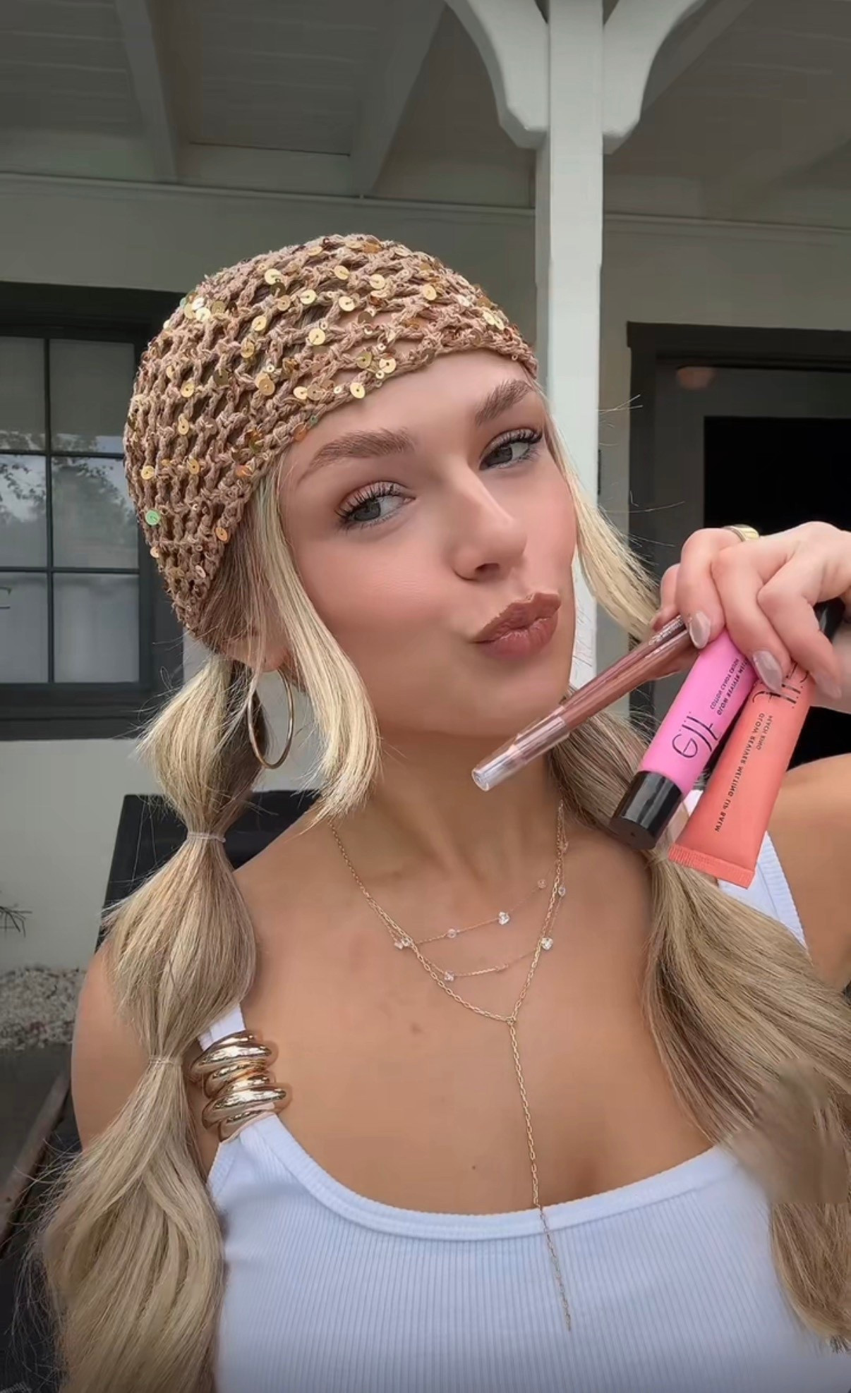 Festival lip combo @elfcosmetics #Ad #Paidlink #elfcosmetics #elfingamazing #eyeslipsface #crueltyfree #vegan #elfpartner 