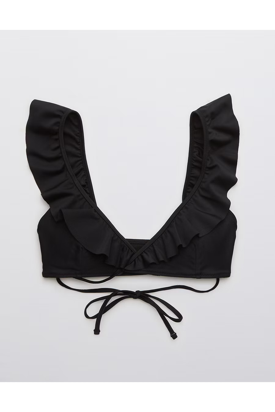 Aerie Ruffle Wrap Bikini Top | American Eagle Outfitters (US & CA)