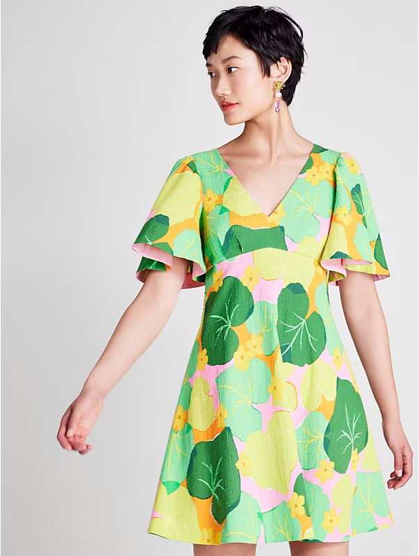 cucumber floral swing dress | Kate Spade (EU)