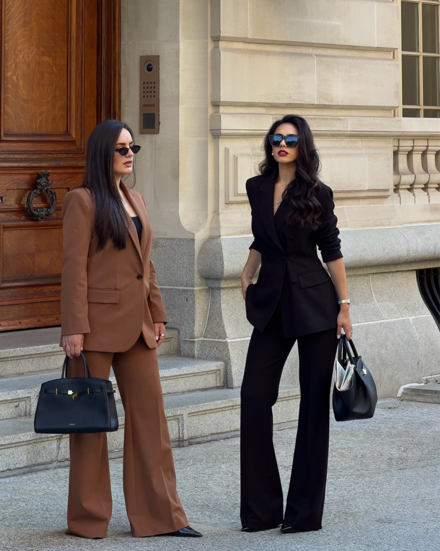 City girls in suit 🖤 #LTKUSA

#LTKFashionMonth #LTKstyletip