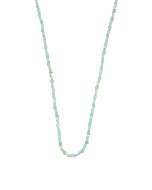 Poppy Gem Aventurine Necklace | TJ Maxx