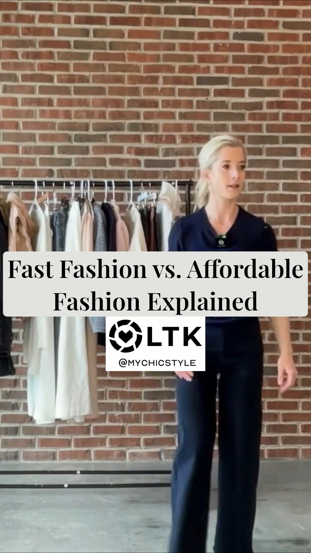 Fast Fashion vs. Affordable Fashion Explained! LTK storytime clip from My Chic Style Live on Amazon Live and Facebook live shopping. LTK grwm and LTK ootd 

#LTKgrwm #LTKstorytime #LTKootd