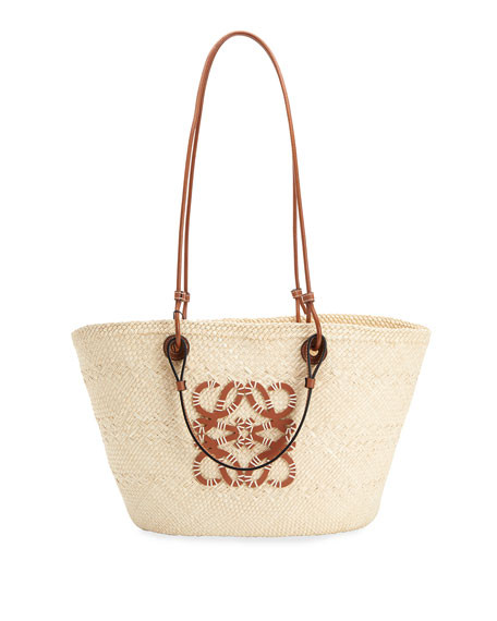 Loewe x Paula's Ibiza Anagram Basket Tote Bag | Neiman Marcus