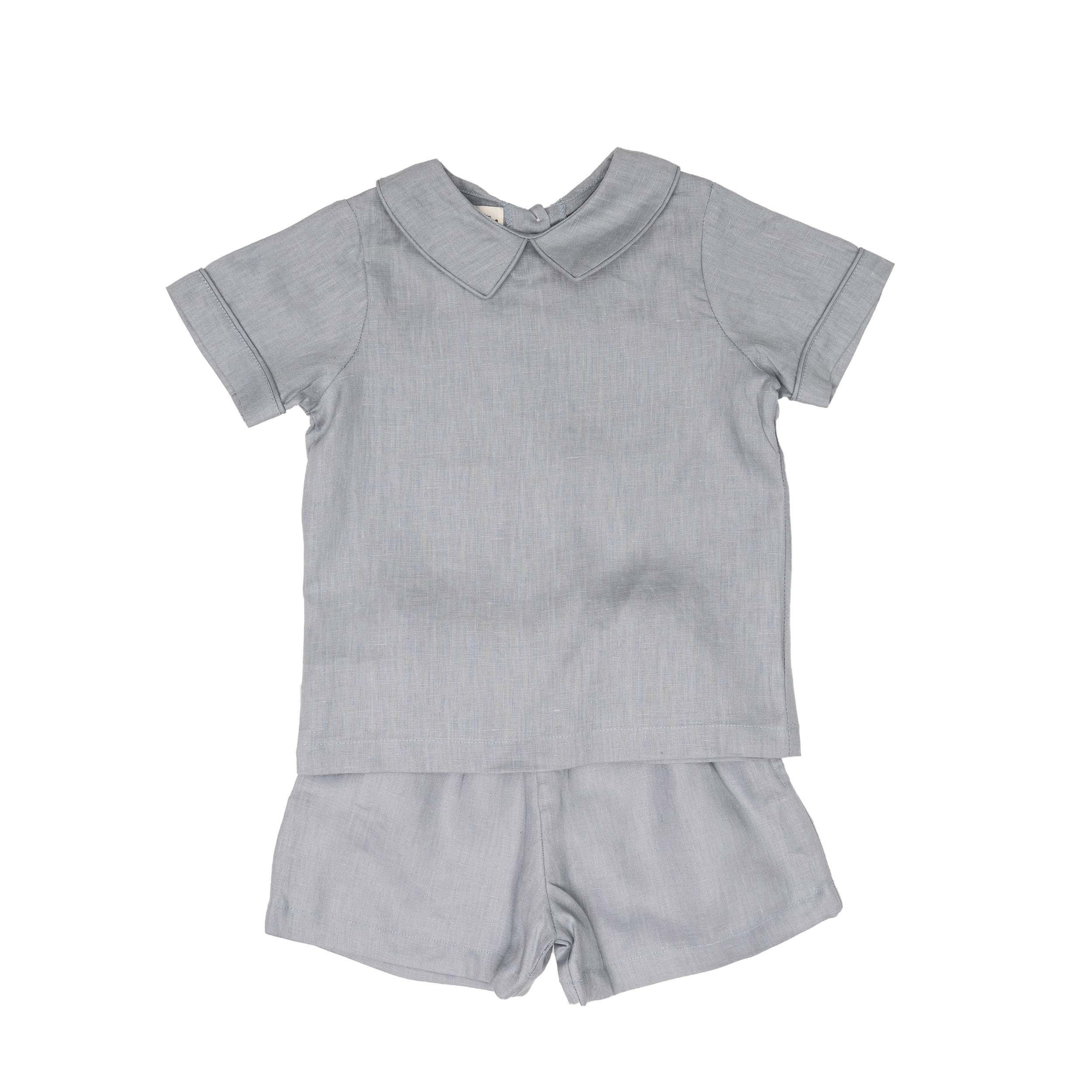 James Kevin Grey Short Set | The Oaks Apparel Company