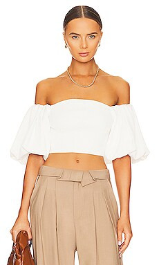 ASTR the Label Carminia Sweater Top in White from Revolve.com | Revolve Clothing (Global)