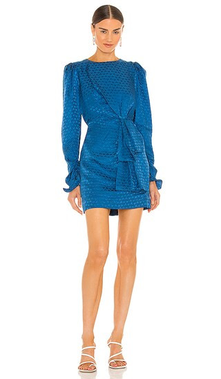 Debbie Dress in Monarch Blue | Revolve Clothing (Global)