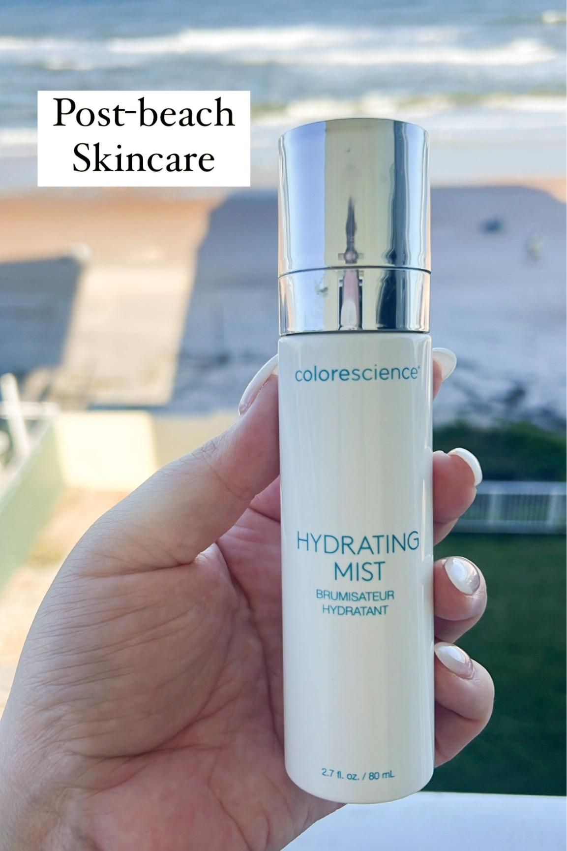 Post beach skincare - Just washed my face and starting with ColoreScience Hydrating Mist! I used this on my wedding day too 👏🏼 Lavender and chamomile perfection 🪻Then I use Glymed C B D Spray (available via IG or Beyond Skin), Plated Exosomes (available via IG or Beyond Skin), SkinBetter Alto Advanced & Even Tone Serums (available via IG or Beyond Skin), SkinBetter Mystro (available via IG or Beyond Skin), and a new product that’s launching Wednesday November 1st 👀🤭

#LTKswim #LTKtravel #LTKbeauty