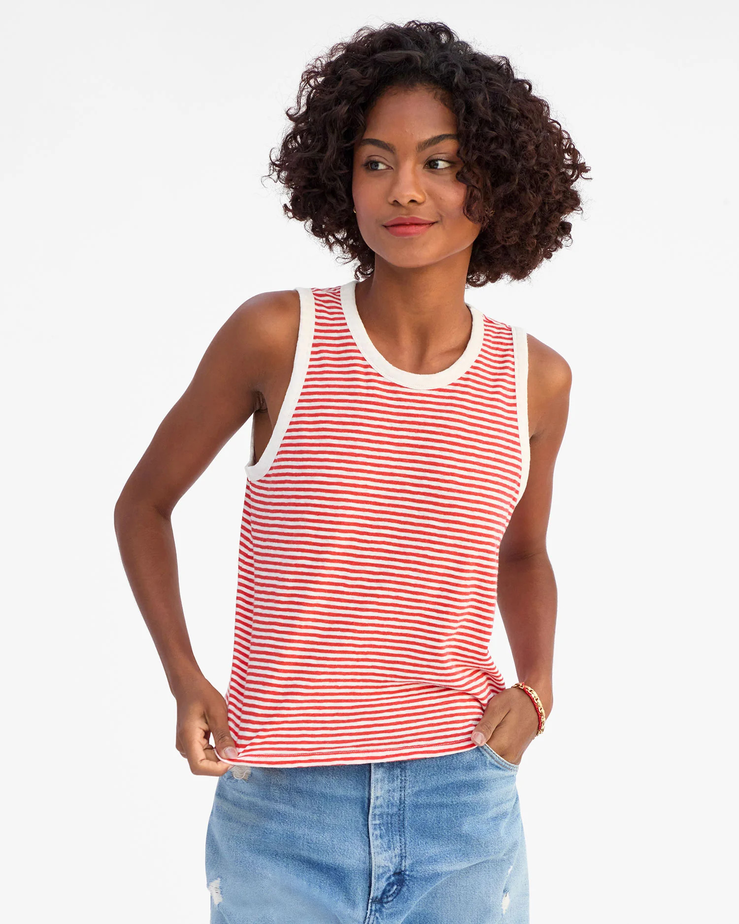 Camp Fit Tank | Clare V.