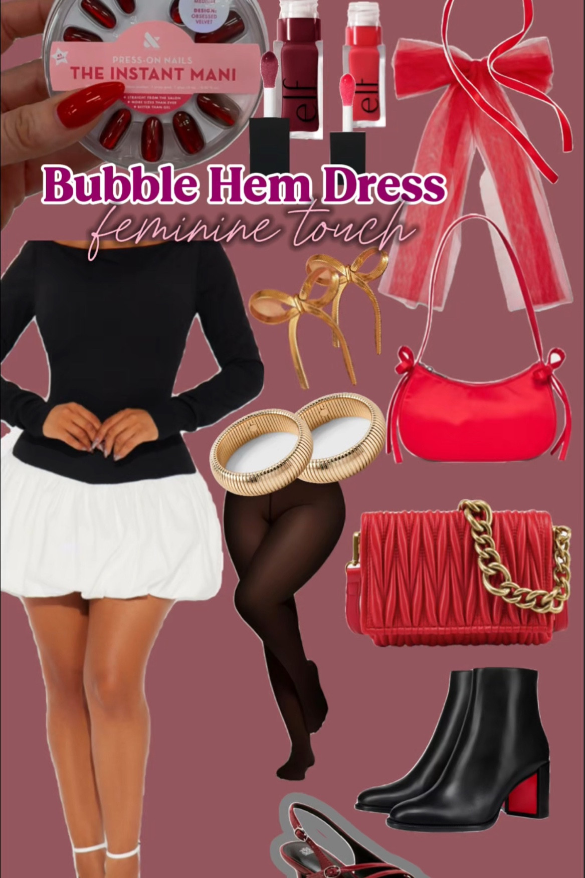 Bubble Hem Dress 👛✨

#LTKGiftGuide #LTKParties #LTKHoliday