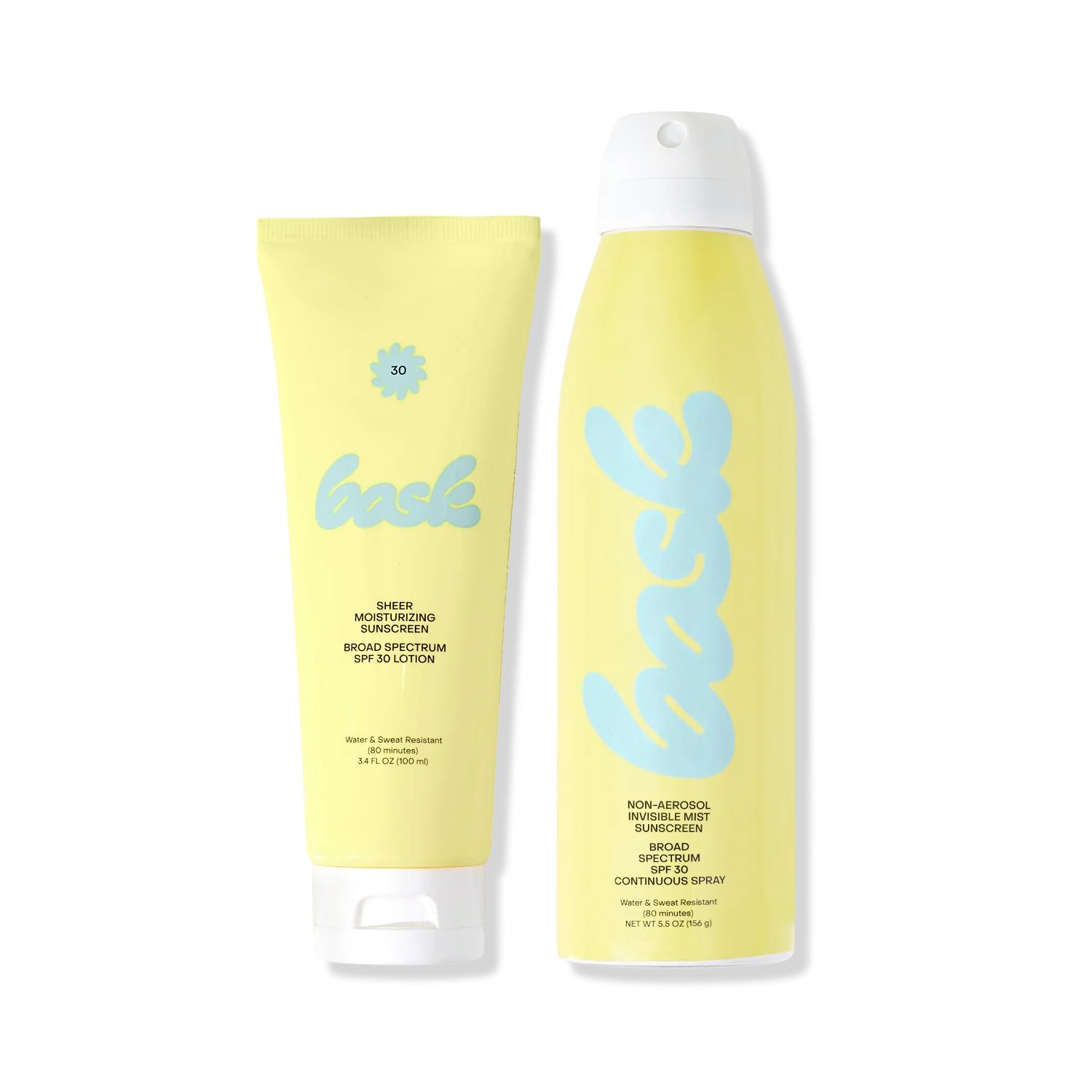 Non Toxic Vegan Lotion & Spray Sunscreen Bundle | Bask Suncare