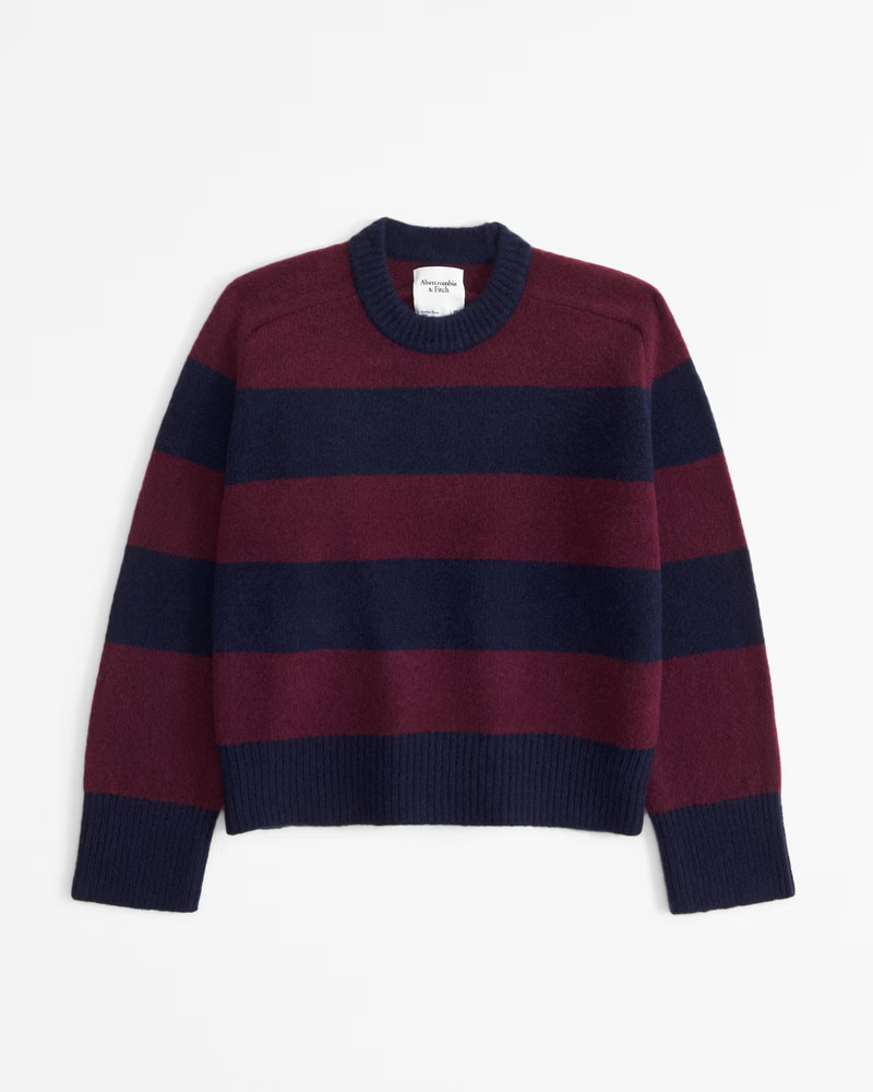 The A&F Madeline Crew Sweater | Abercrombie & Fitch (US)