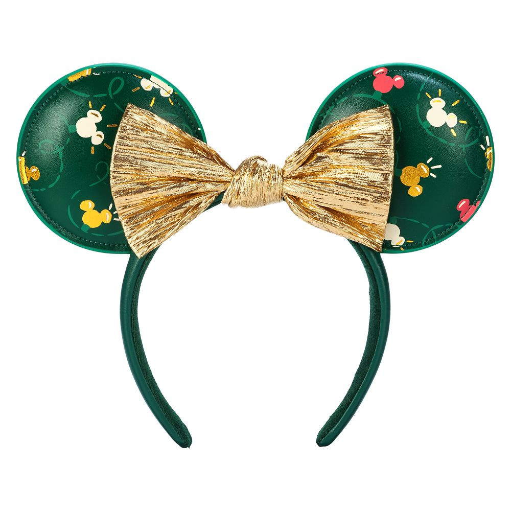 Mickey Mouse Icon Holiday Lights Ear Headband for Adults | Disney Store
