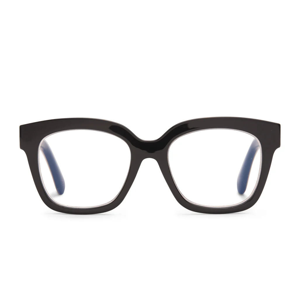 AVA - BLACK + BLUE LIGHT READERS | DIFF Eyewear