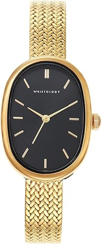 Wristology Oval Womens Watch Vintage Style Interchanageable Band Adjustable Easy Read Analog | Amazon (US)