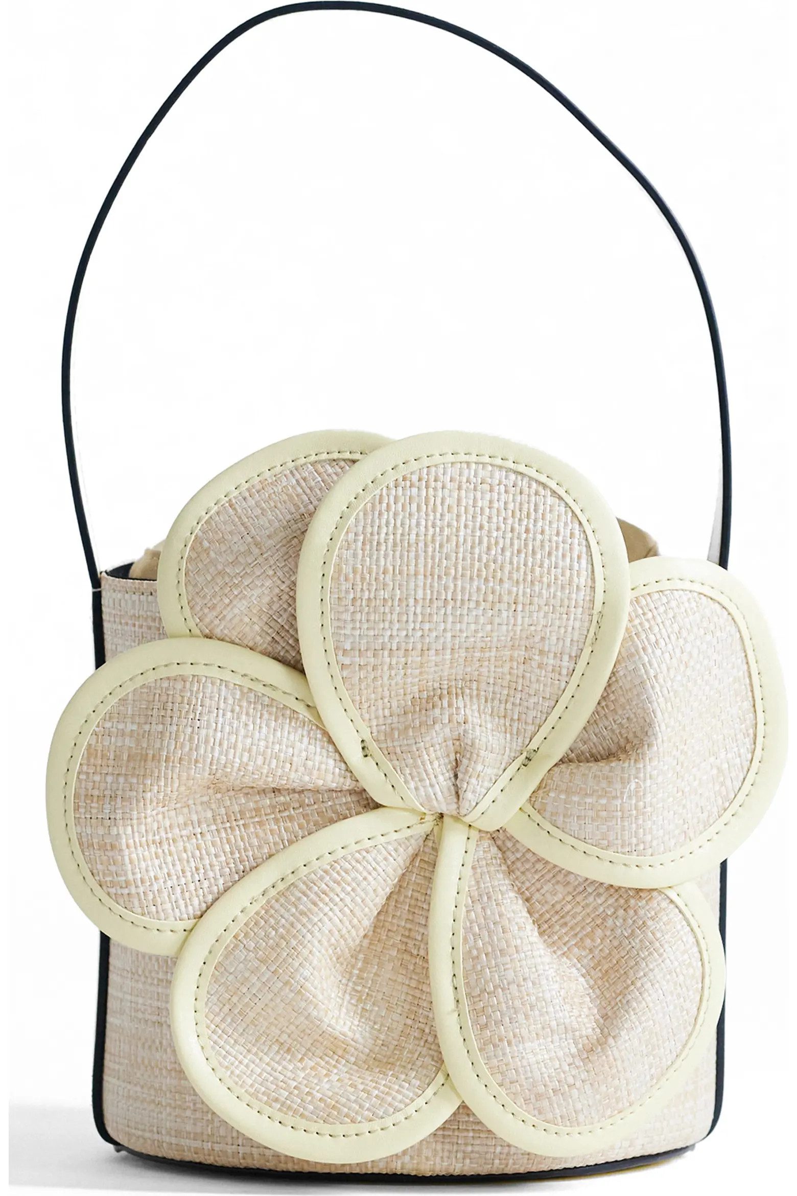 Topshop Gino Flower Straw Shoulder Bag (Women) | Nordstrom | Nordstrom