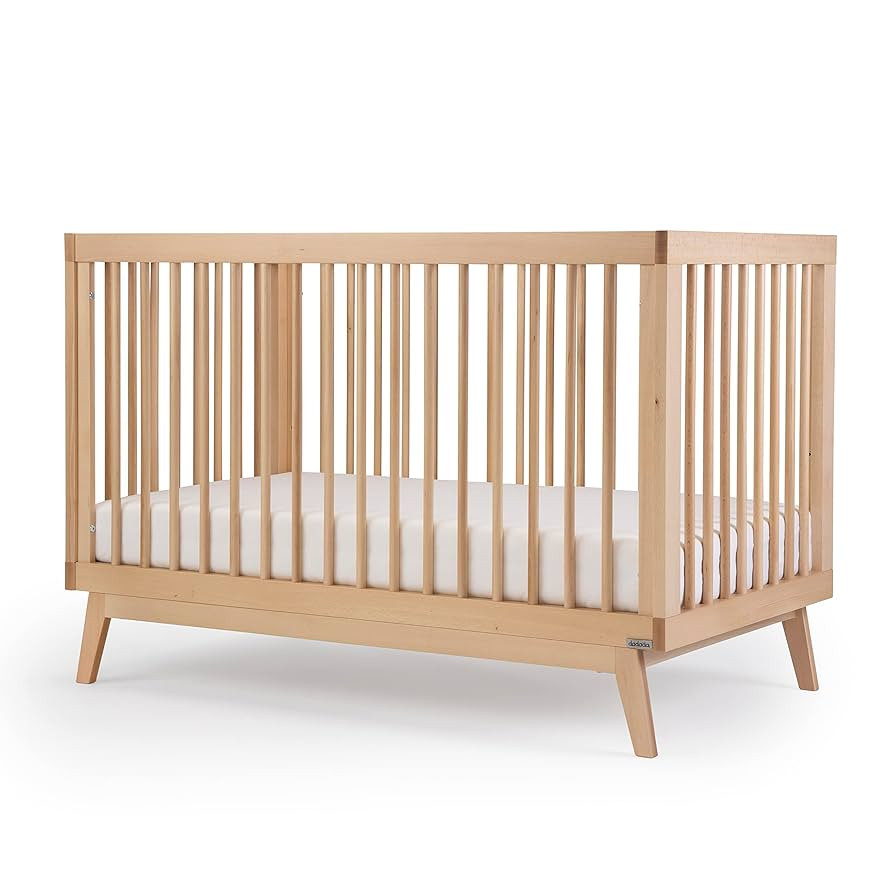 dadada Baby Soho 3-in-1 Convertible Wooden Crib to Toddler Bed - Made in Italy, GREENGUARD Gold C... | Amazon (US)