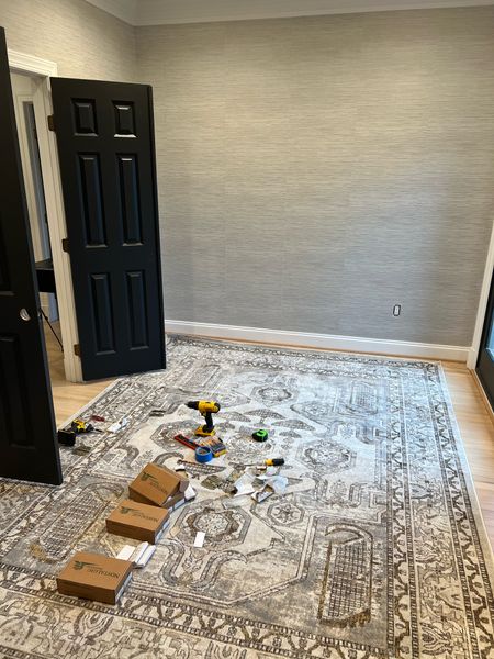 Finally selected a new rug for the office! And door hardware! 

#LTKsalealert #LTKstyletip #LTKhome