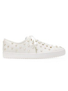 kate spade new york Match Pearls Canvas Sneakers | Saks Fifth Avenue