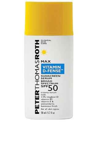 Peter Thomas Roth Max Vitamin D-Fense Sunscreen SPF 50 in Beauty: NA. | Revolve Clothing (Global)