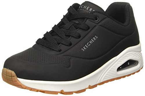 Amazon.com | Skechers Women's Uno - Stand On Air Sneaker, Red, 6 | Fashion Sneakers | Amazon (US)