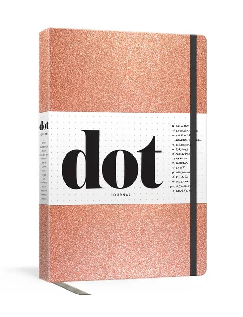 Dot Journal (Rose Gold): A Dotted, Blank Journal for List-Making, Journaling, Goal-Setting: 256 P... | Walmart (US)