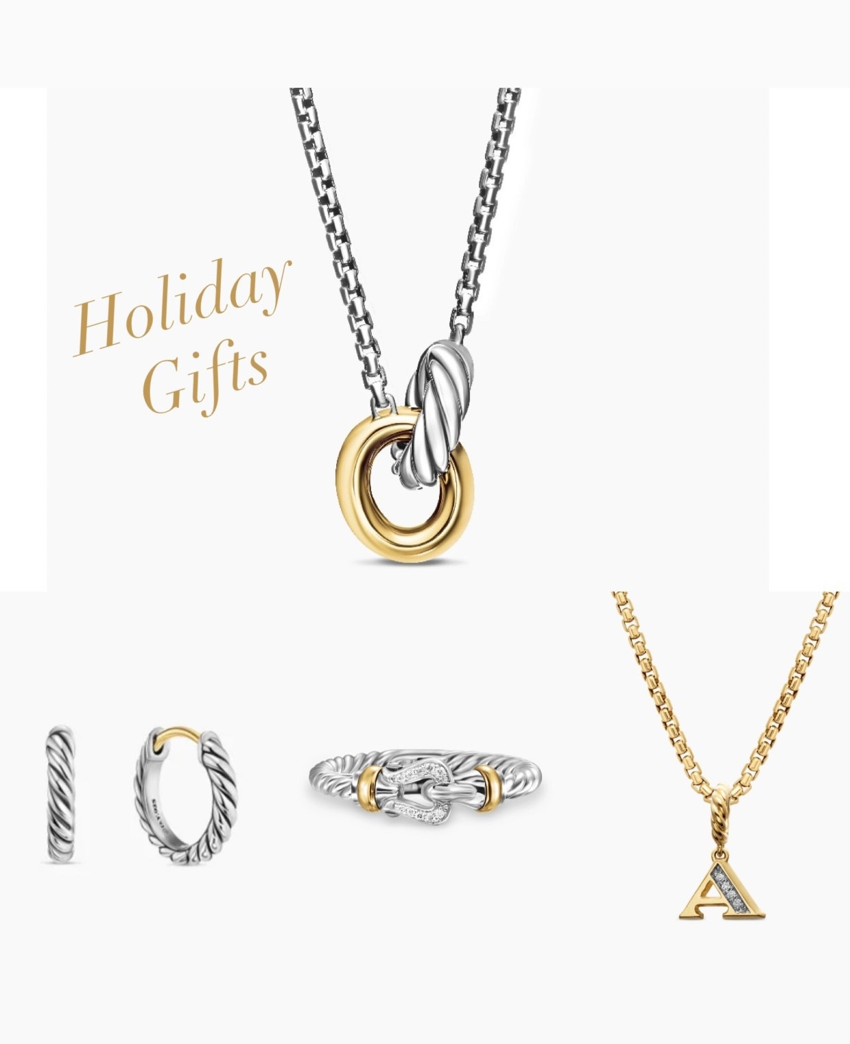 Gift guide for her, jewelry gifts for her 

#LTKGiftGuide #LTKHoliday #LTKSeasonal