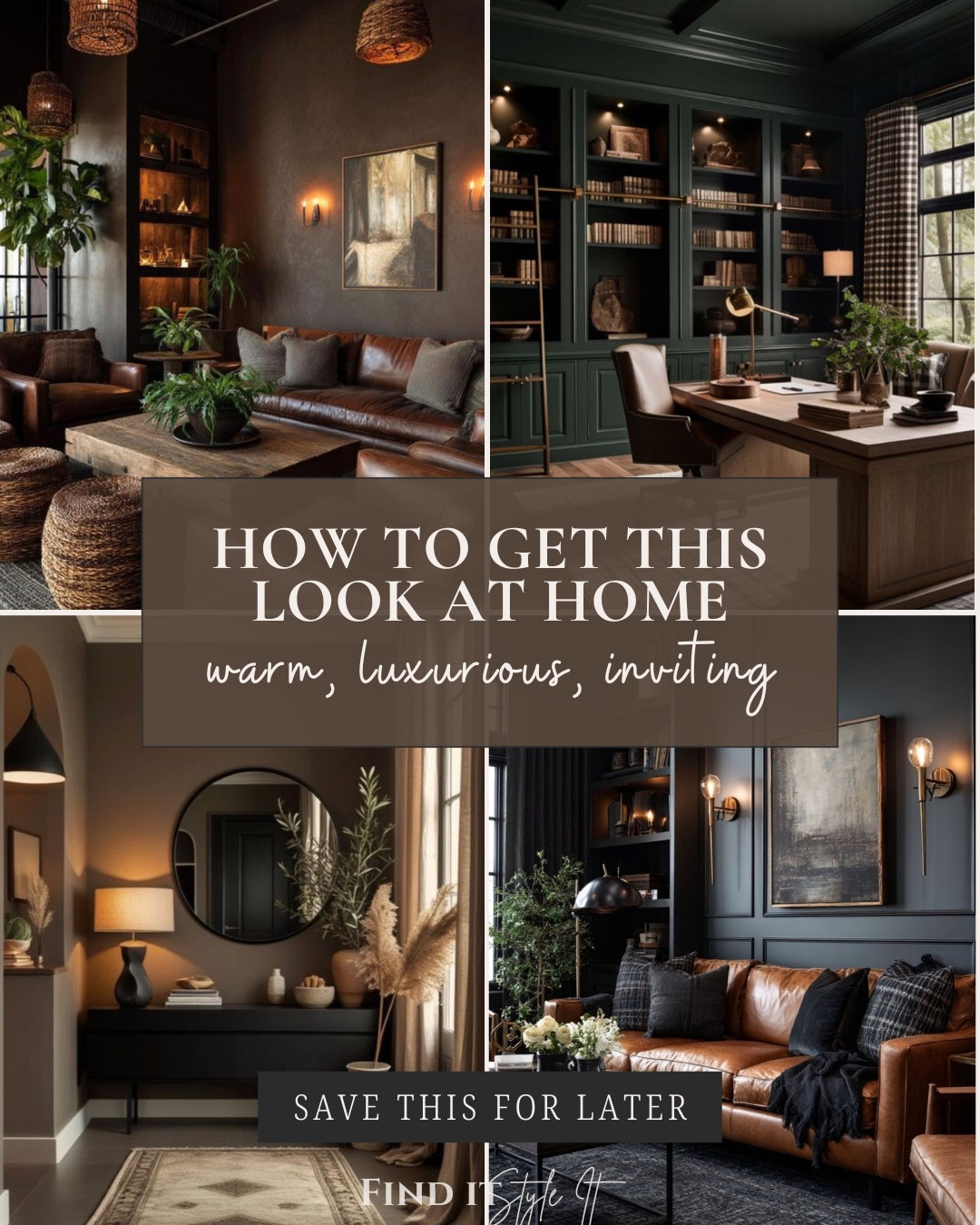 Warm, luxurious, and inviting 🤍
This look is all about timeless furniture, layered lighting, and rich textures.

Shop the pieces linked to recreate this vibe at home.

#homedecor #livingroomdecor #interiorinspo #homeinspo
#moodyhome #darkinteriors #luxurydecor
#leathersofa

 

#LTKhome #LTKsale #LTKcanada