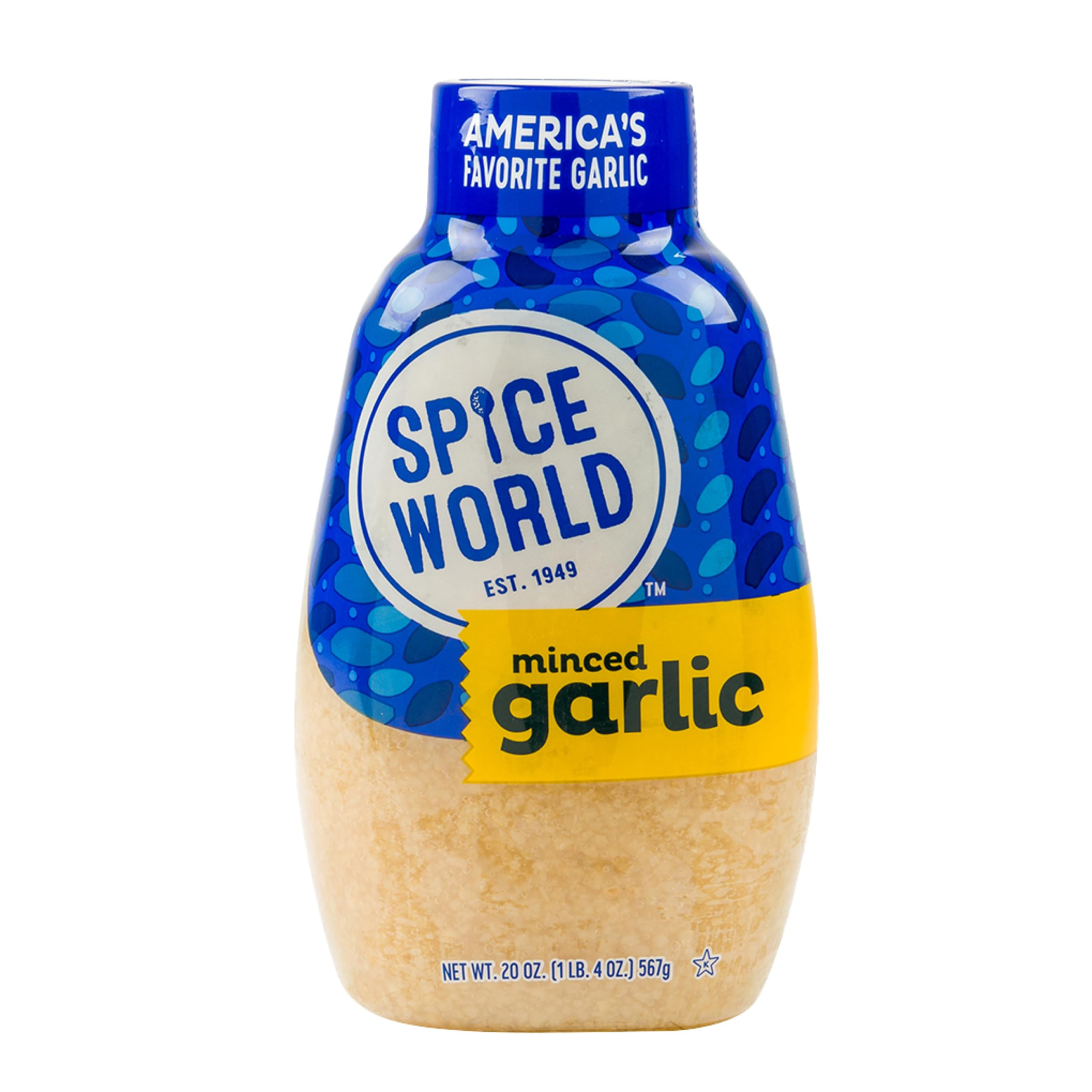 Spice World Squeezable Minced Garlic – Value 20oz Garlic Container – Ready-to-Use Seasonings ... | Amazon (US)