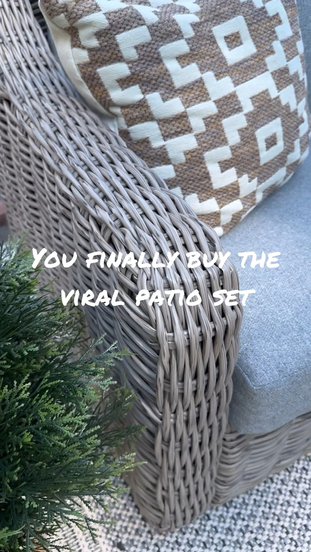 Viral patio set 

#LTKHome #LTKSeasonal #LTKVideo